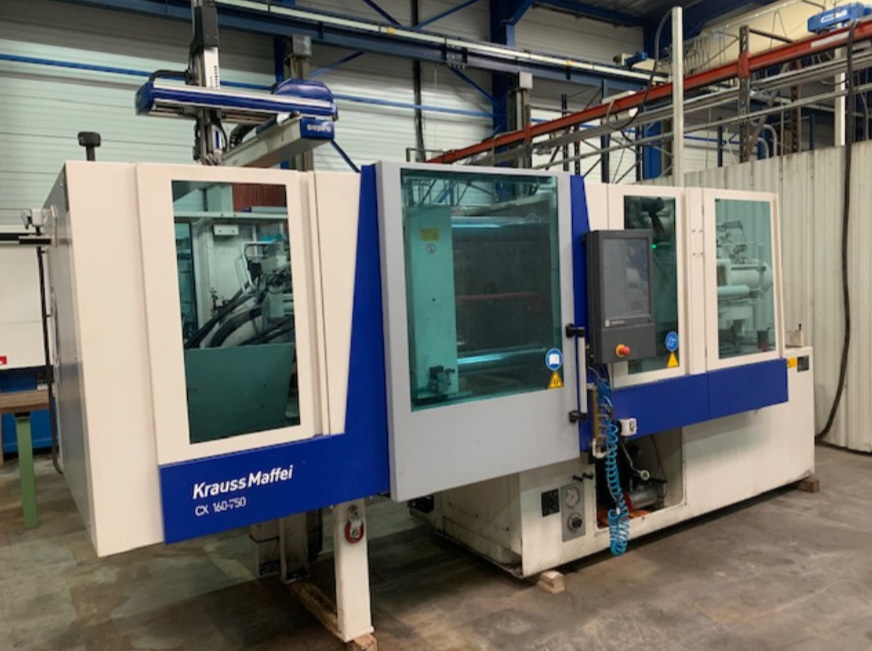 Presse à injecter KRAUSS MAFFEI 160T 750 CX