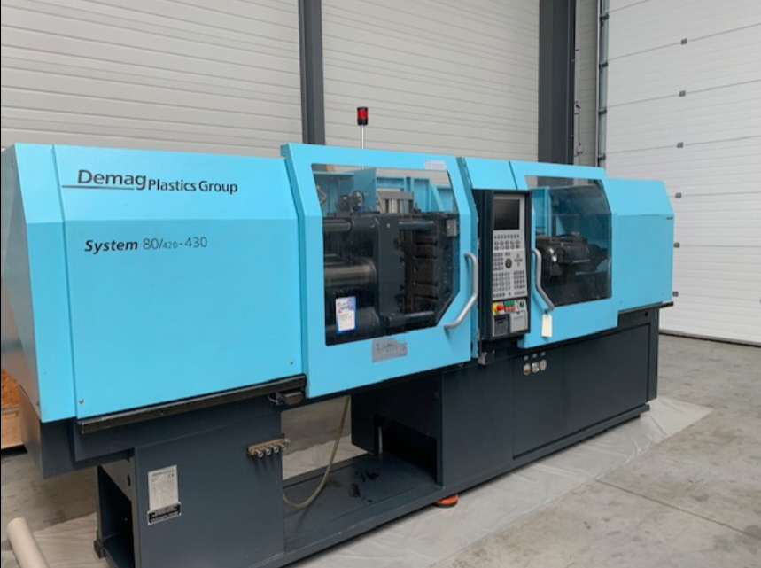 Presse à injecter DEMAG 80T SYSTEM 420 / 430 NC4